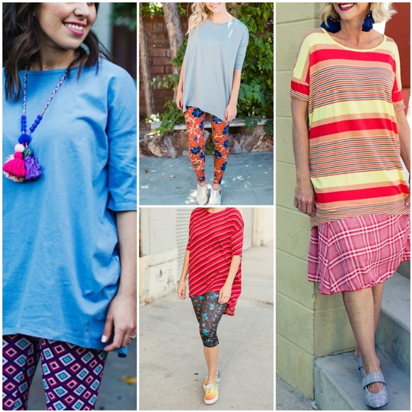 Lularoe Tunic- high/low top - Picture 2 of 6